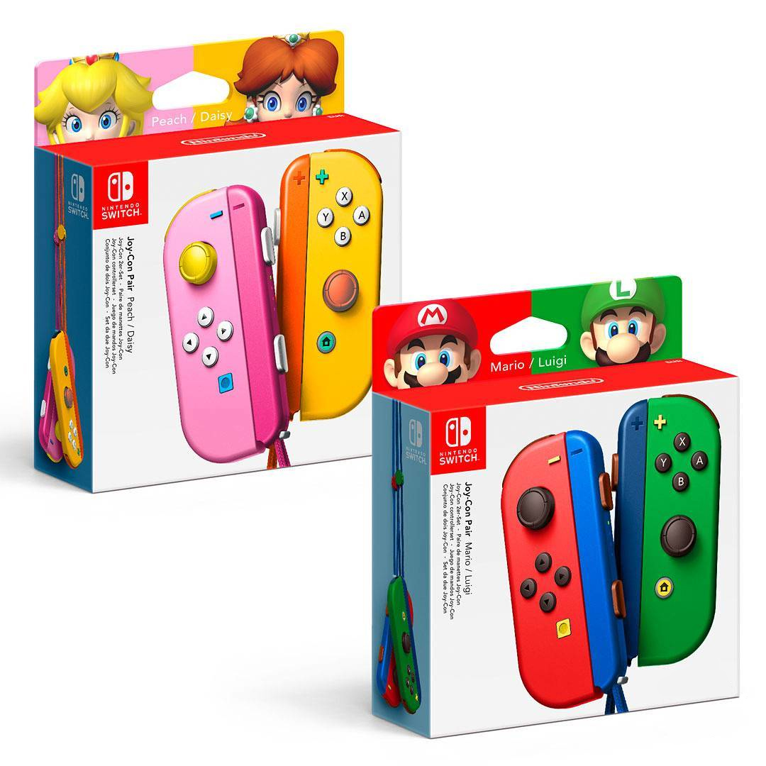 Mario and shop luigi joy con