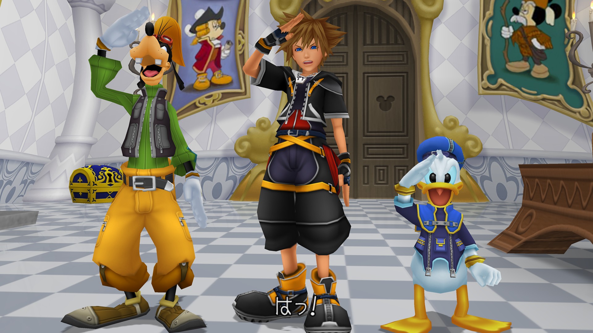 All Games Delta: Kingdom Hearts HD 1.5 + 2.5 Remix screenshots reveal title selection screen